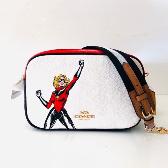 Coach Bags Coach Marvel Jes Crossbody Carol Danvers Purse Poshmark